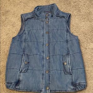 blue soft jean jacket